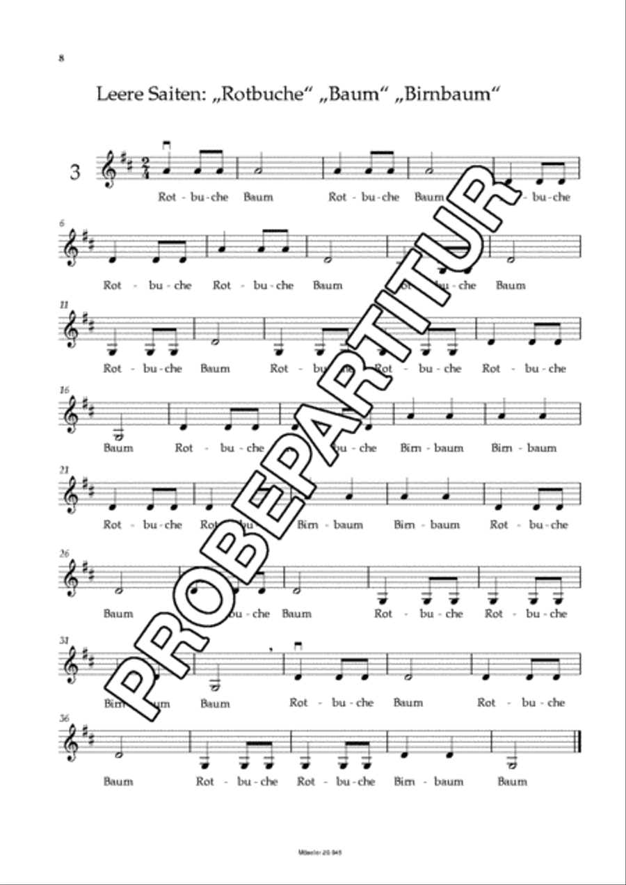 106 Etuden fur den Violinunterricht Violin Solo scores gallery preview page 9