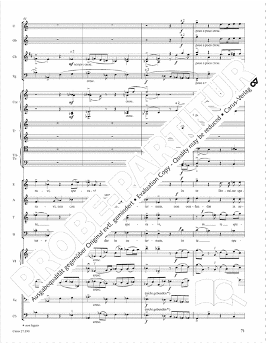 Te Deum 4-Part scores gallery preview page 78