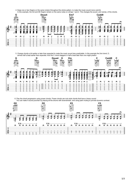 10 Ways to Play a Common Chord Progression (in the key of G Major) image number null