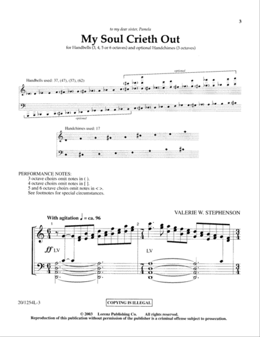 My Soul Crieth Out 5-Octaves scores gallery preview page 3