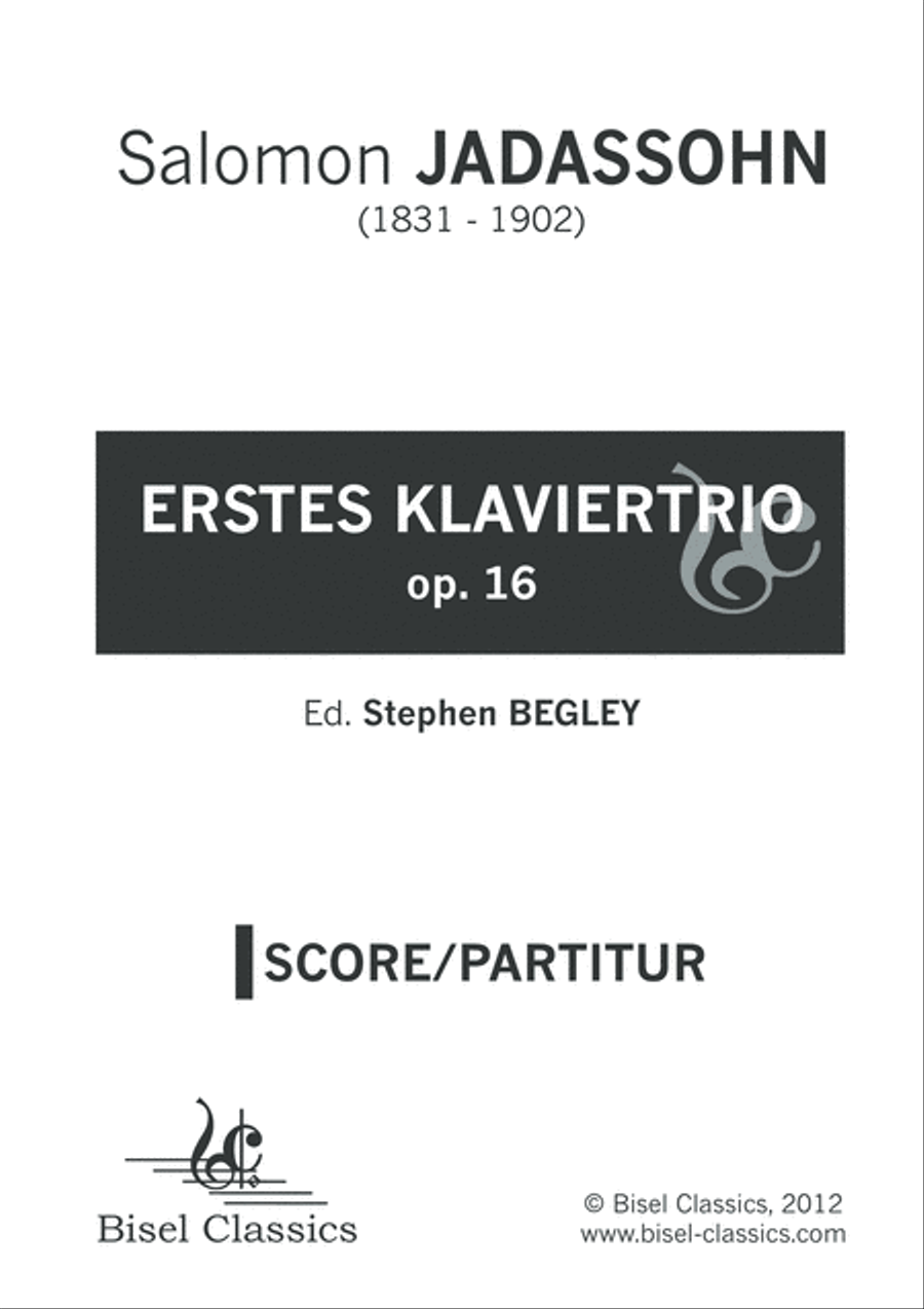 Erstes Klaviertrio, Opus 16