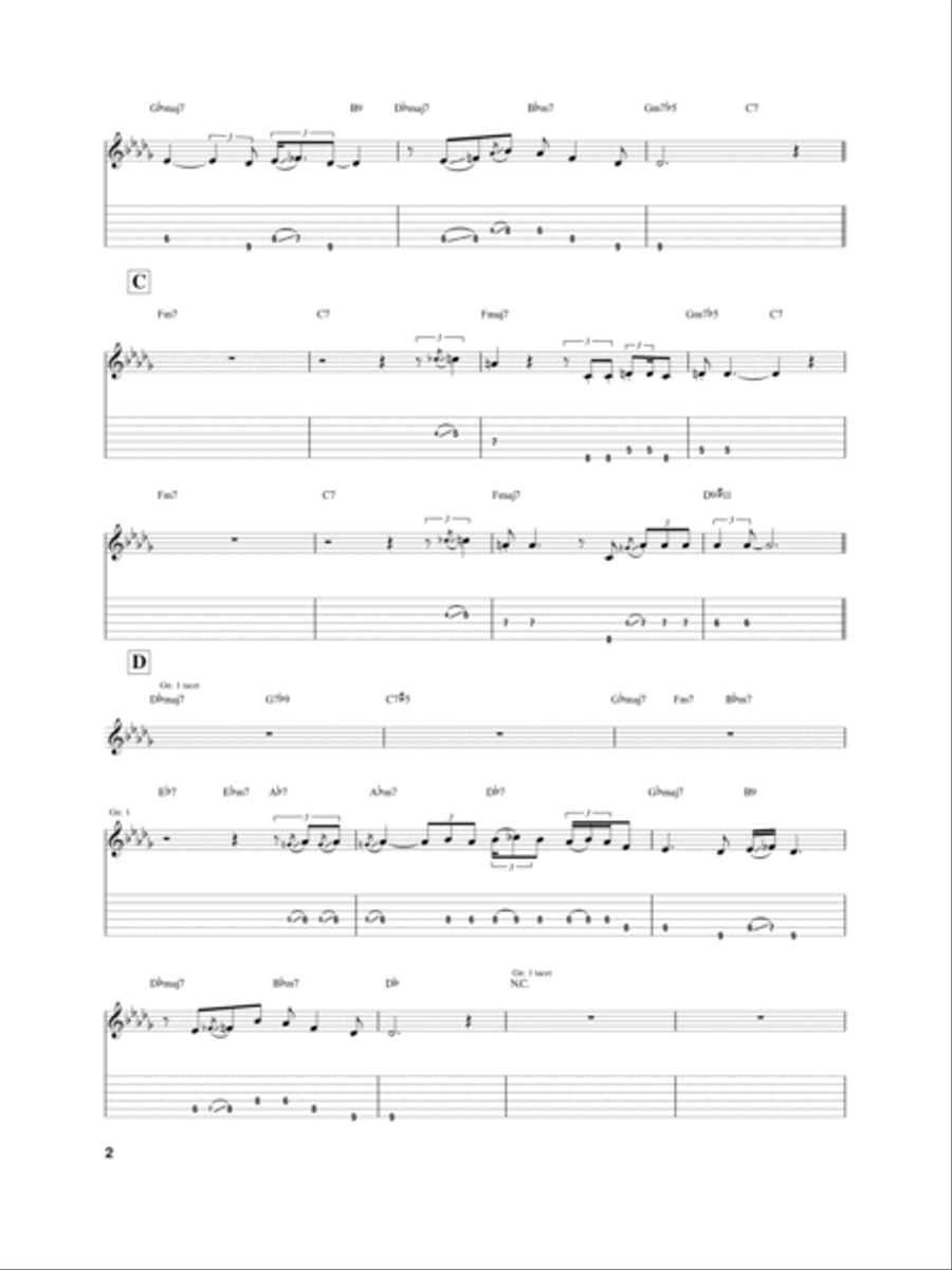 Detour Ahead Electric Guitar scores gallery preview page 2