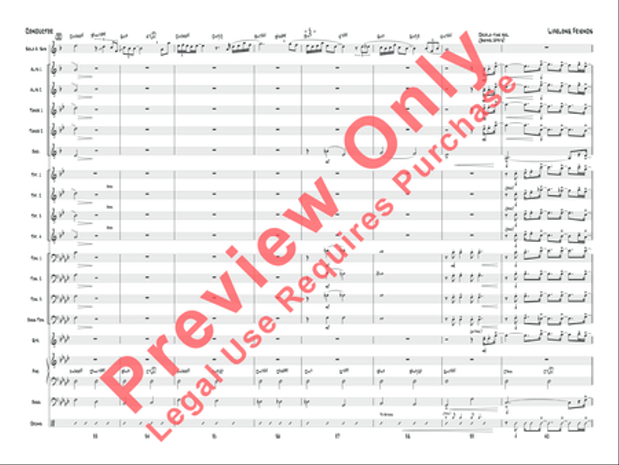 Lifelong Friends Lifelong Friends Jazz Ensemble scores gallery preview page 19