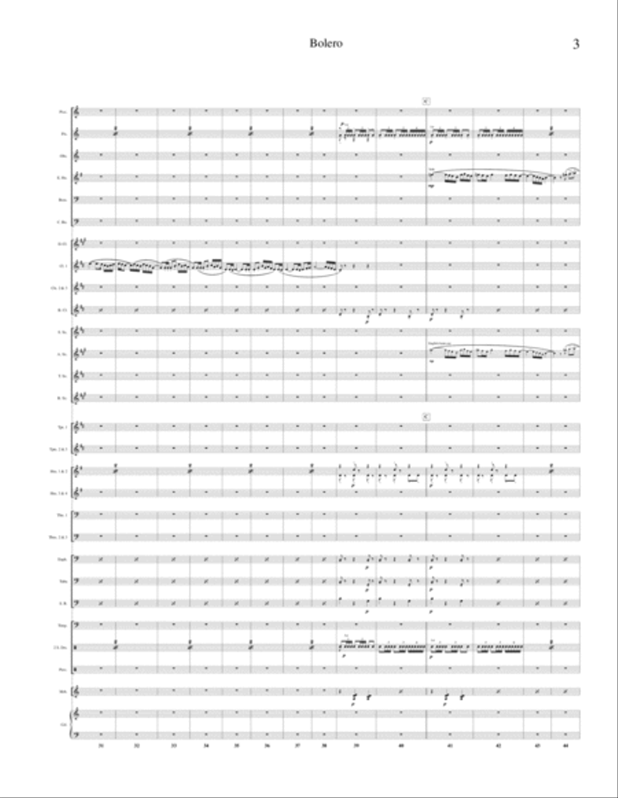 Bolero School and Community scores gallery preview page 4