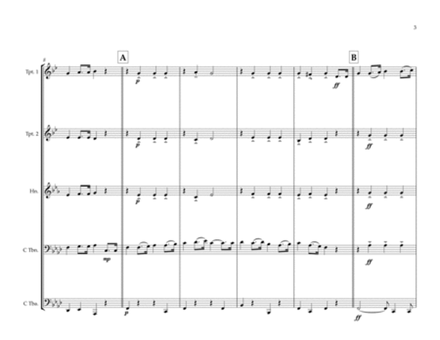 Syrian National Anthem for Brass Quintet image number null
