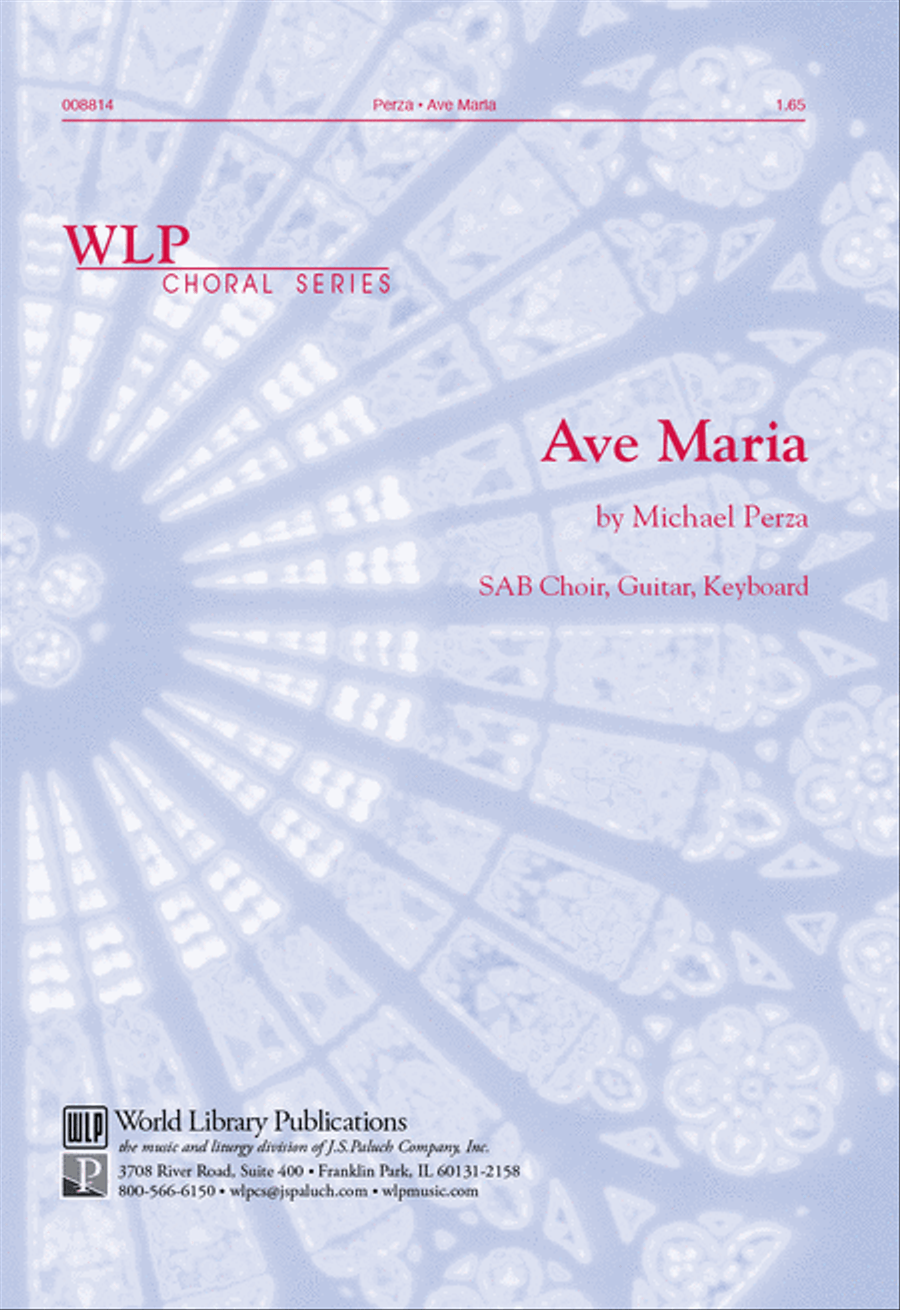 Ave Maria Ave Maria 3-Part scores gallery preview page 1