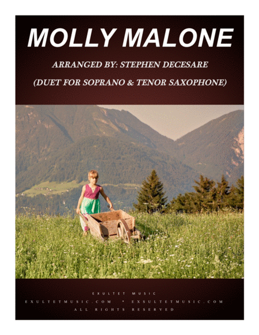 Molly Malone (Duet for Soprano and Tenor Saxophone) image number null