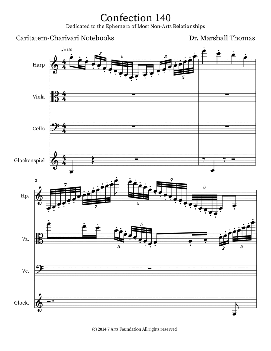 Confection 140 Cello scores gallery preview page 1
