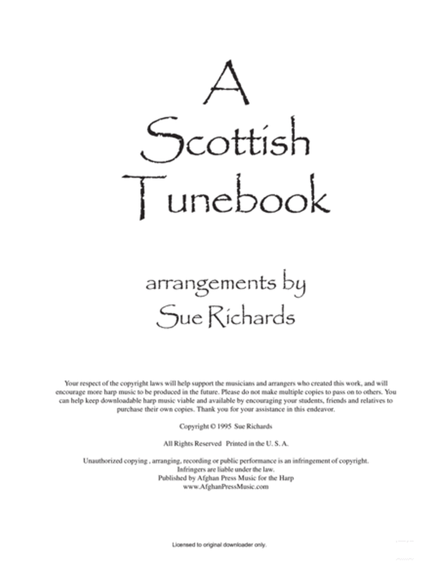 A Scottish Tunebook