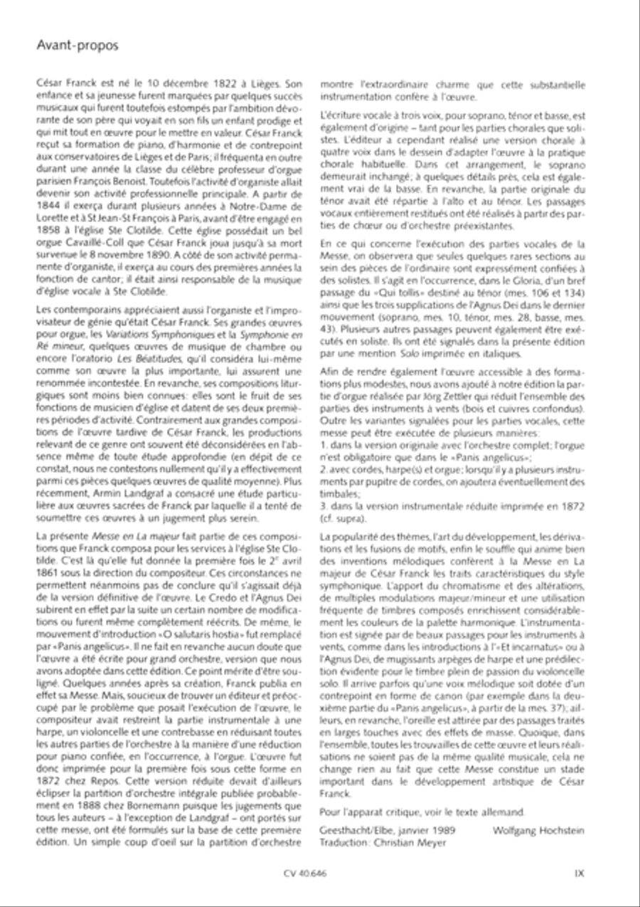 Mass in A Major (2 versions) STB scores gallery preview page 8