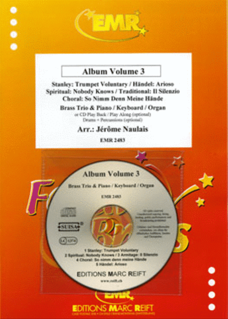 Album Volume 3 Brass Trio scores gallery preview page 1