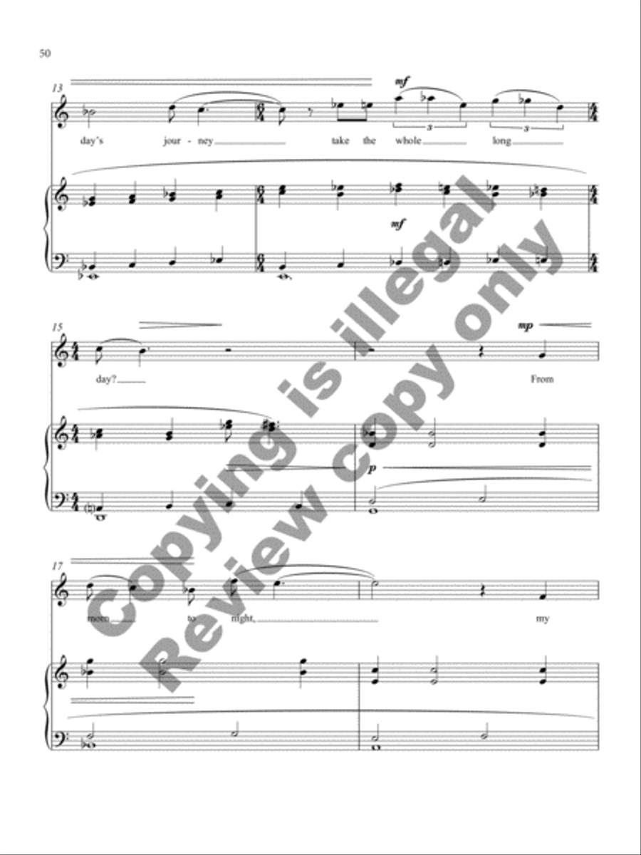 Christina's World Soprano Voice scores gallery preview page 21