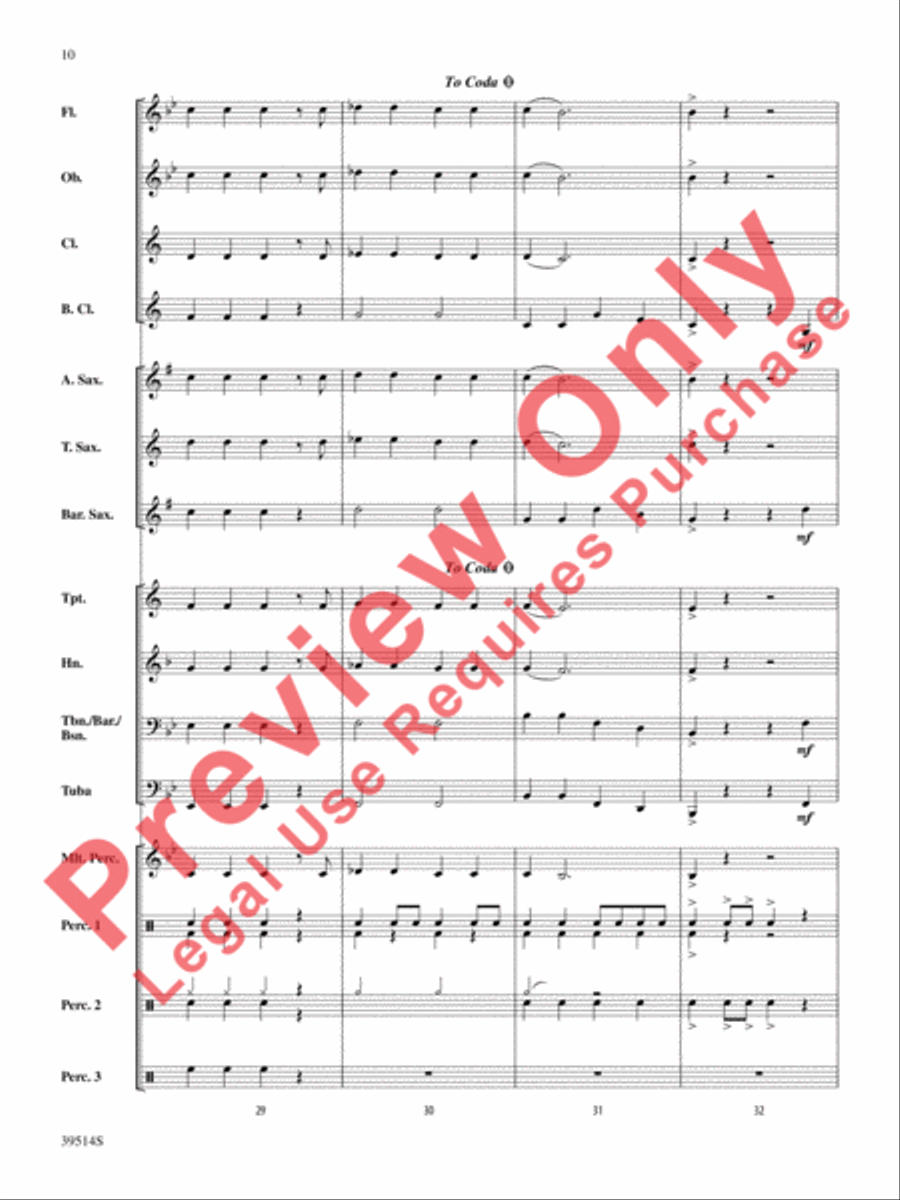 She Loves You She Loves You Concert Band scores gallery preview page 11