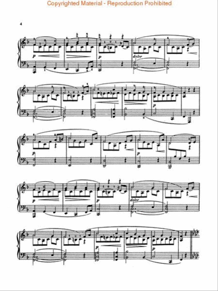 Adieu to the Piano Adieu to the Piano Piano Solo scores gallery preview page 3