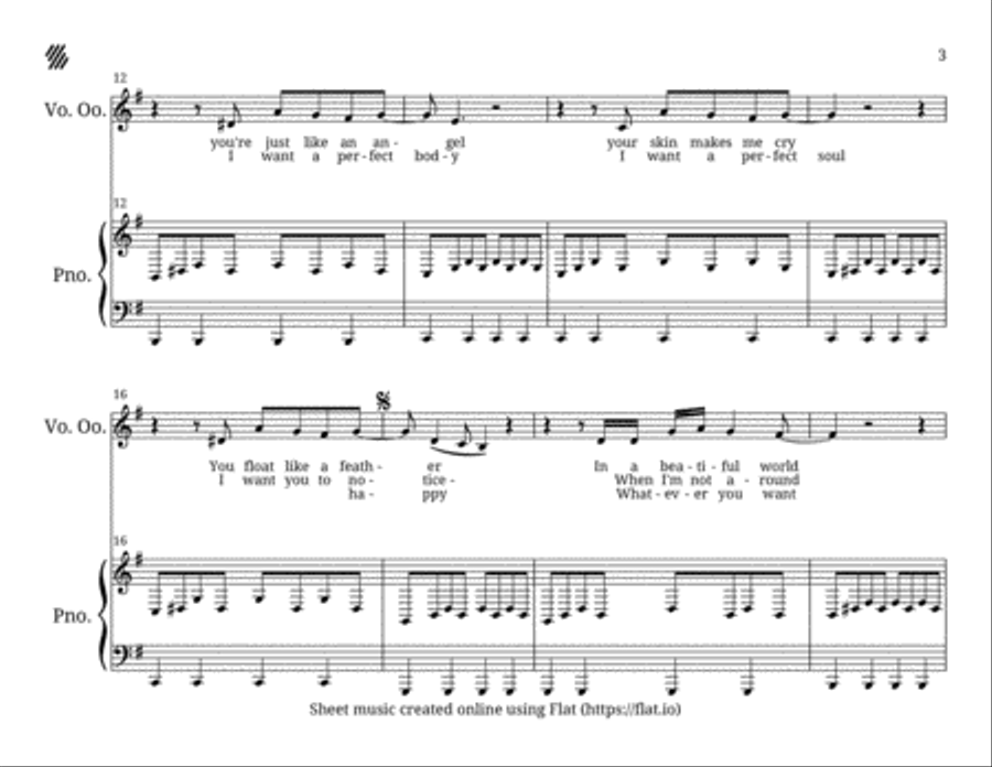 Creep Voice scores gallery preview page 3