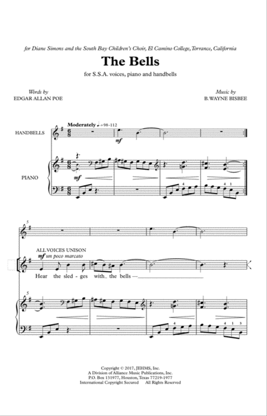 The Bells The Bells SSA scores gallery preview page 6