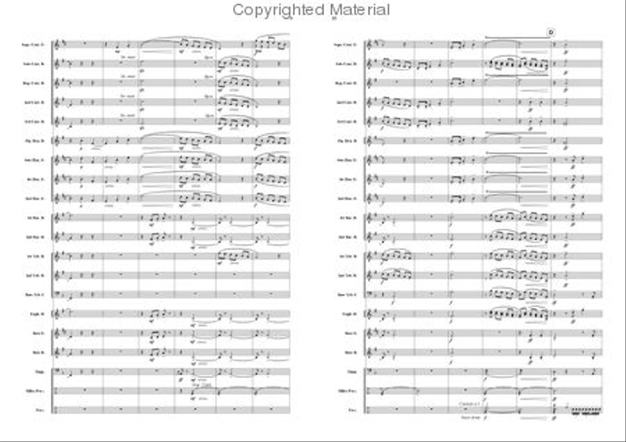 Columbus Brass Band scores gallery preview page 5