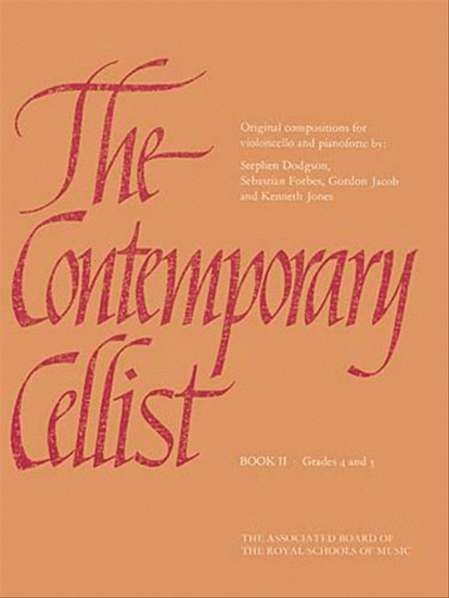 The Contemporary Cellist, Book II Piano Accompaniment scores gallery preview page 1