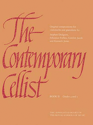 Book cover for The Contemporary Cellist, Book II