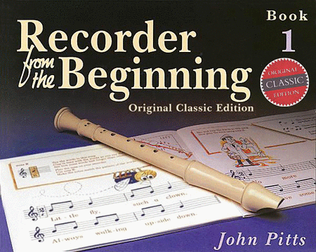 Book cover for Recorder from the Beginning – Book 1