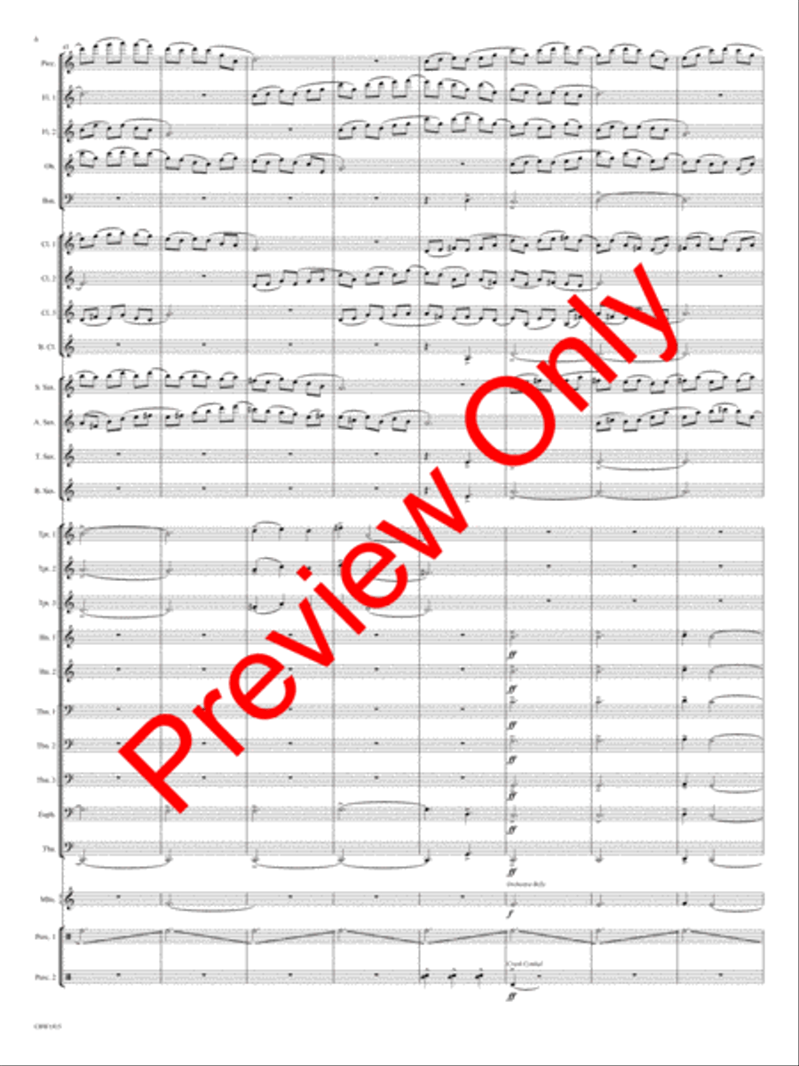 Flying Concert Band scores gallery preview page 9