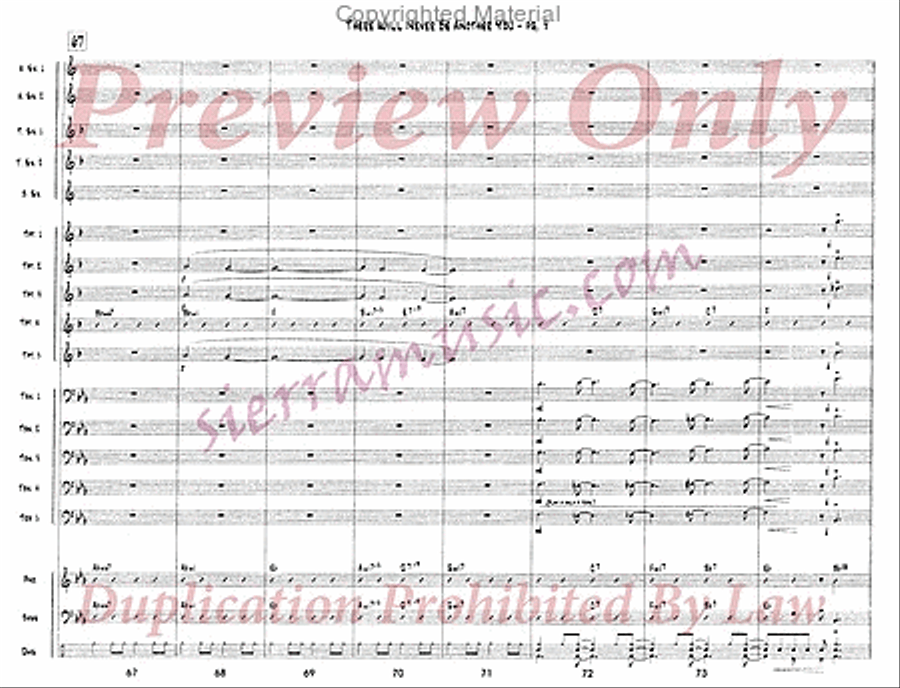 There Will Never Be Another You Jazz Ensemble scores gallery preview page 10