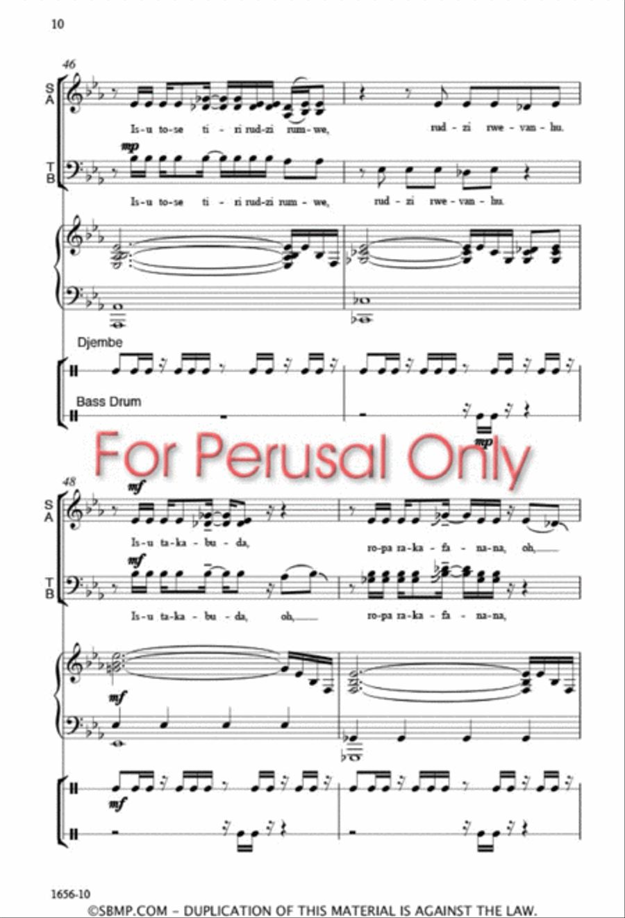 Heartbeat Heartbeat 4-Part scores gallery preview page 9