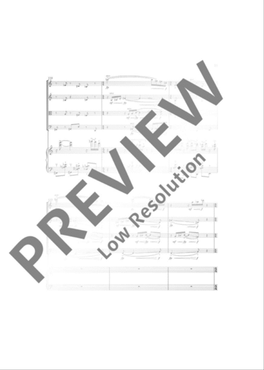 Slide Stride Piano Quintet scores gallery preview page 14