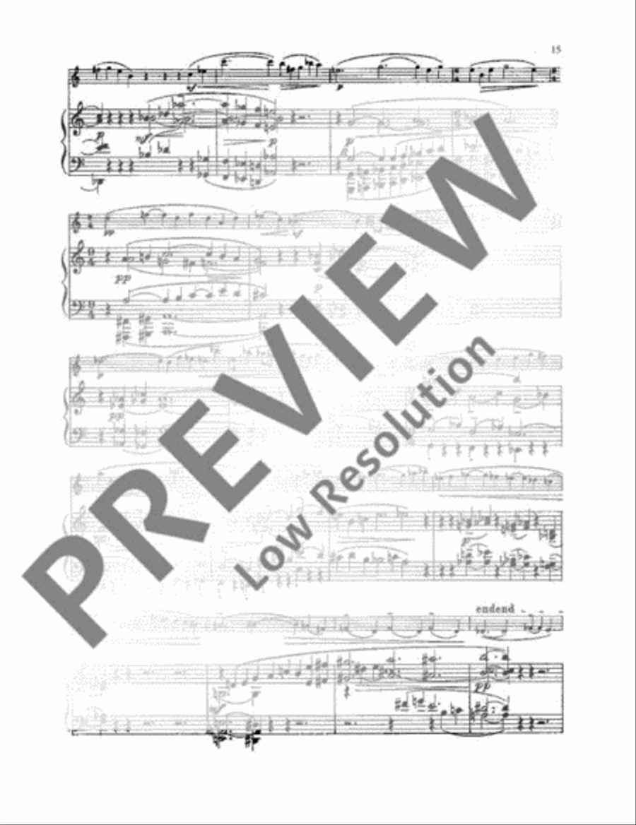 Konzertmusik Piano scores gallery preview page 16