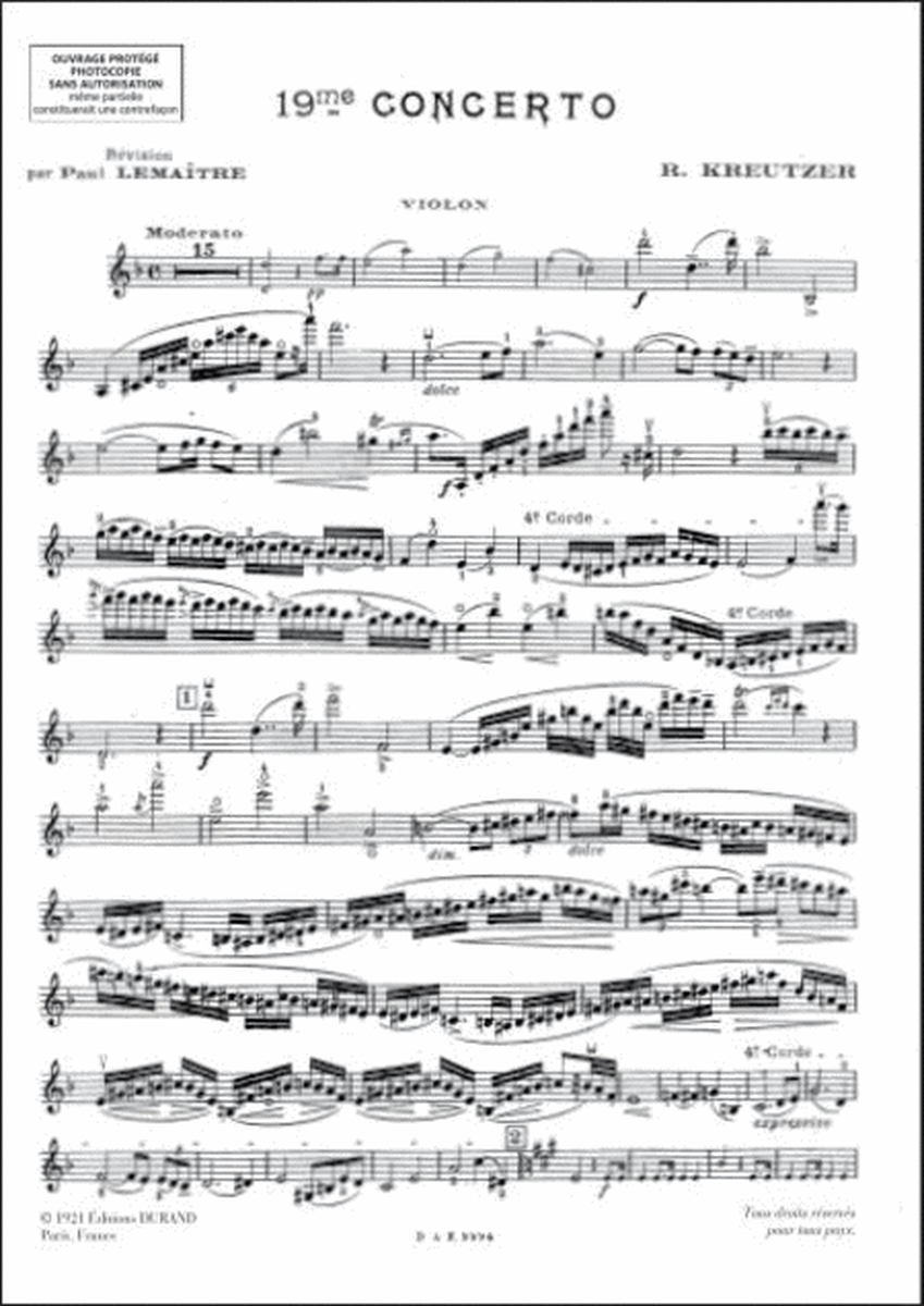 Concerto N 19 Vl-Piano