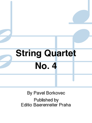 Book cover for Streichquartett no. 4