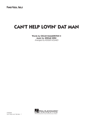 Can't Help Lovin' Dat Man - Piano/Vocal