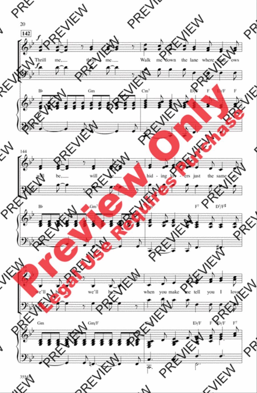 We Love the '50s 3-Part scores gallery preview page 20