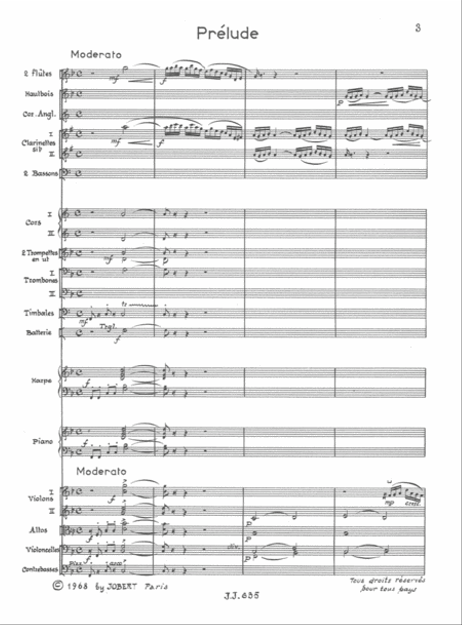 Suite Bergamasque Orchestra scores gallery preview page 2
