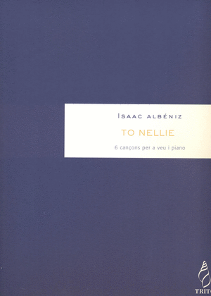 Book cover for To Nellie per a veu i piano