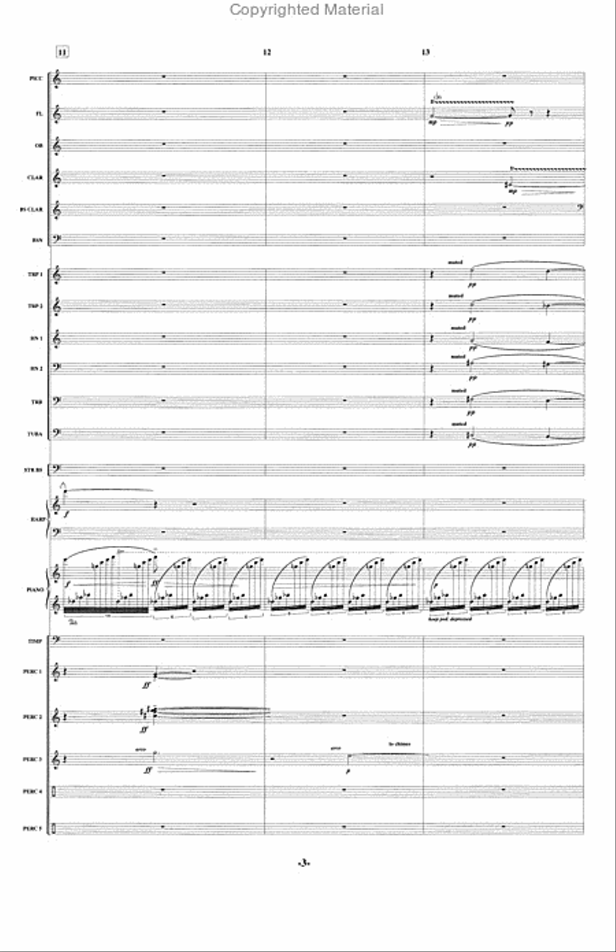 Waking Angels Concert Band scores gallery preview page 4