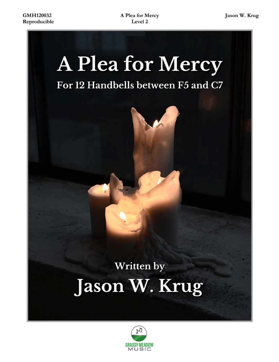 A Plea for Mercy (for 12 handbells) Handbell Choir scores gallery preview page 1