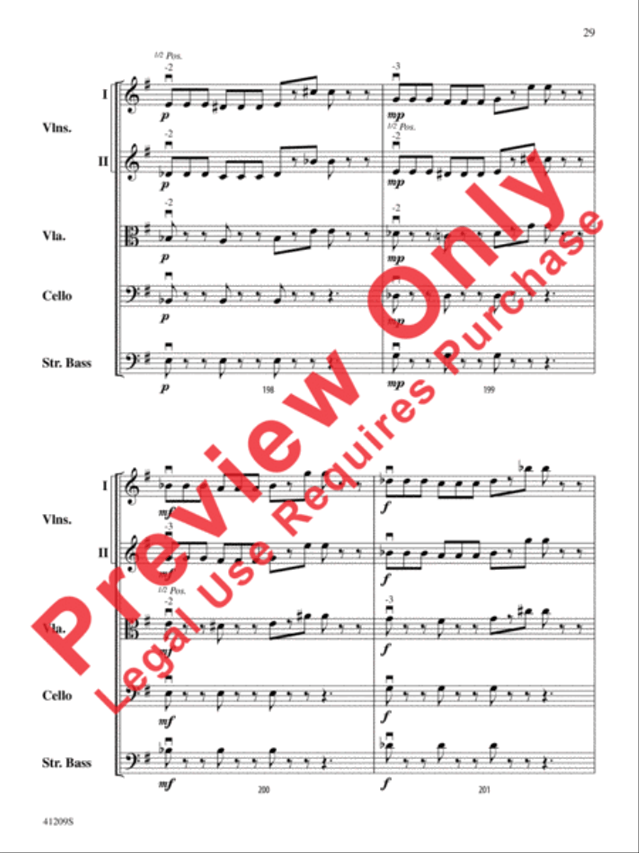 The Wizard of Oz The Wizard of Oz String Orchestra scores gallery preview page 30