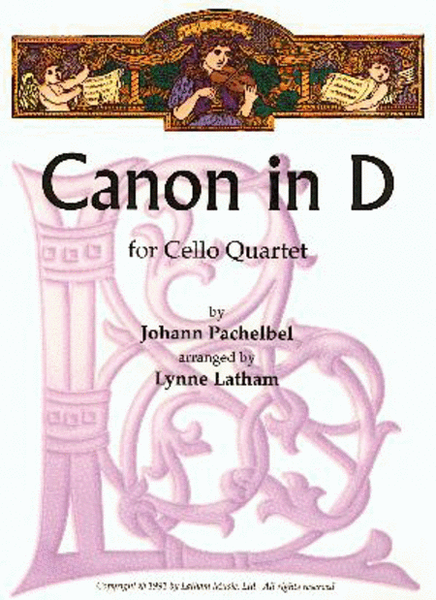 Canon in D for Cello Quartet