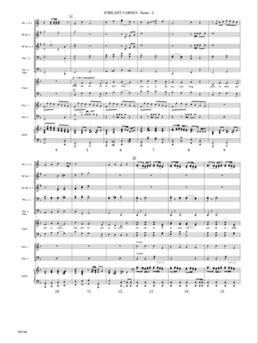 Jubilant Carols Choir scores gallery preview page 3