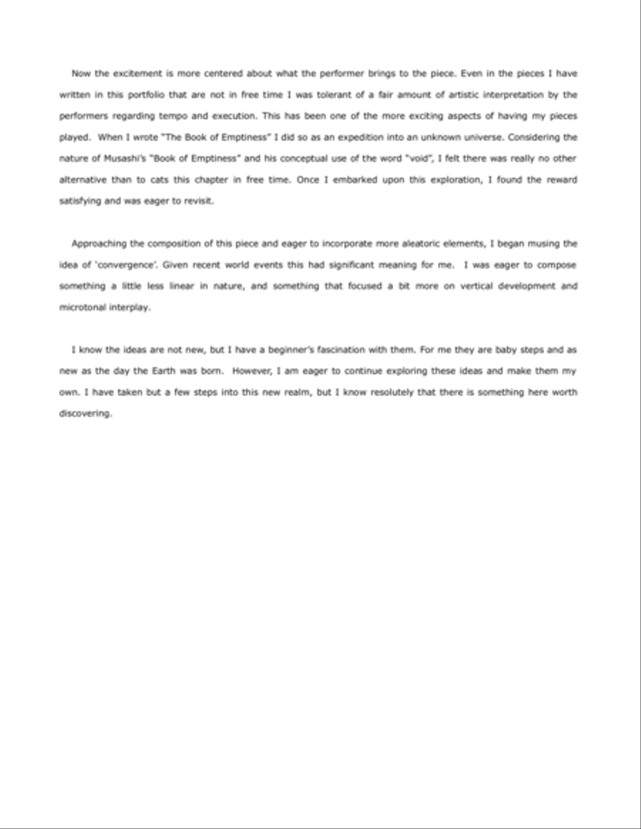 A Prayer for Harmonic Convergence