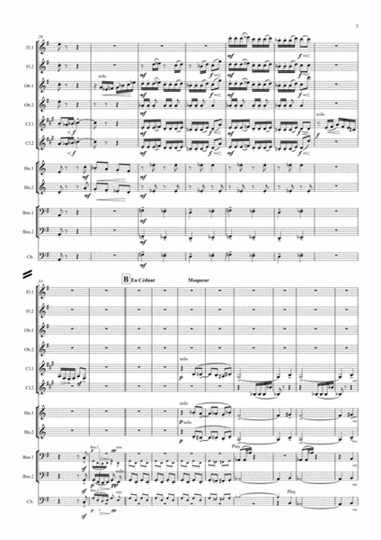 Debussy: Piano Preludes Bk.1 No.12 "Minstrels" - symphonic wind image number null