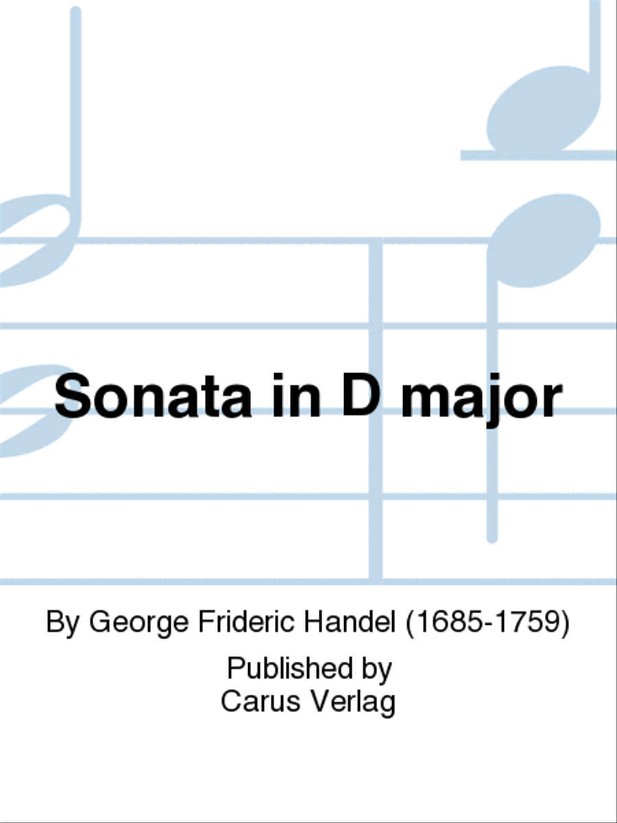 Sonata in D major