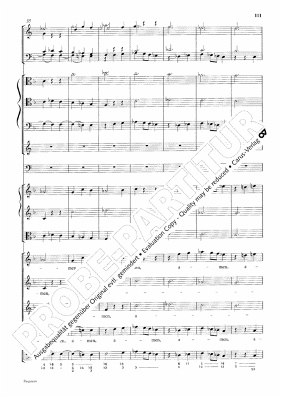 Requiem Requiem 4-Part scores gallery preview page 118