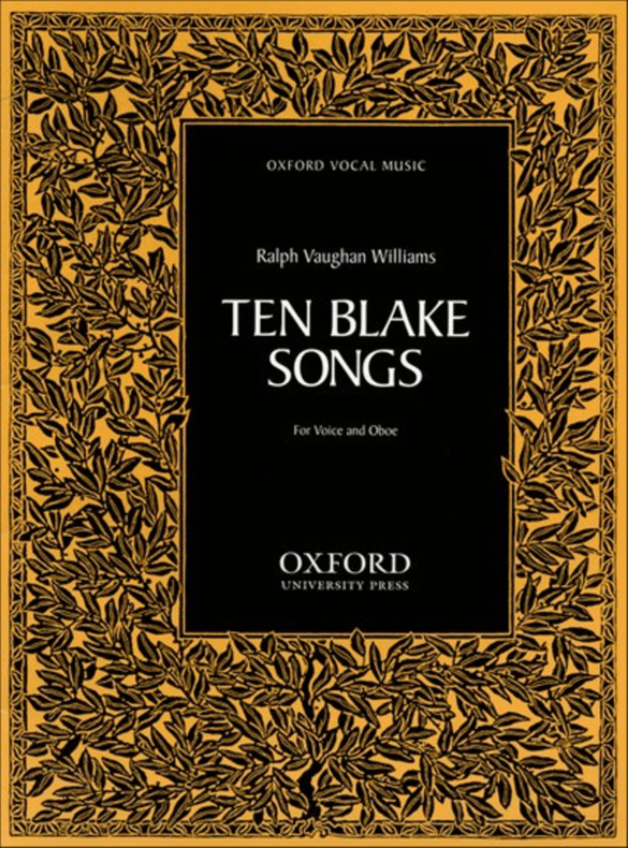 Ten Blake Songs Voice scores gallery preview page 1