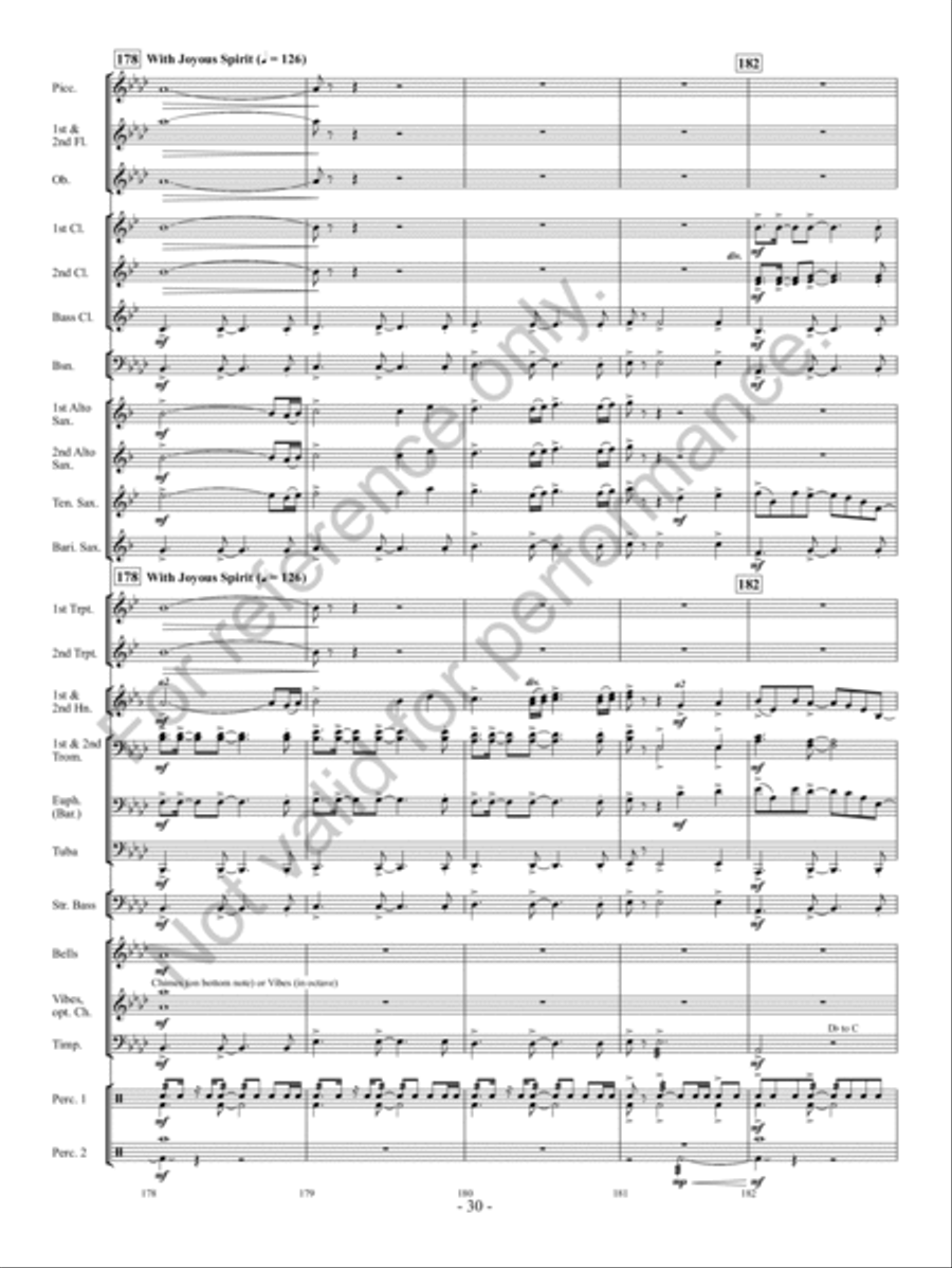 As Spring Arrives As Spring Arrives Concert Band scores gallery preview page 29