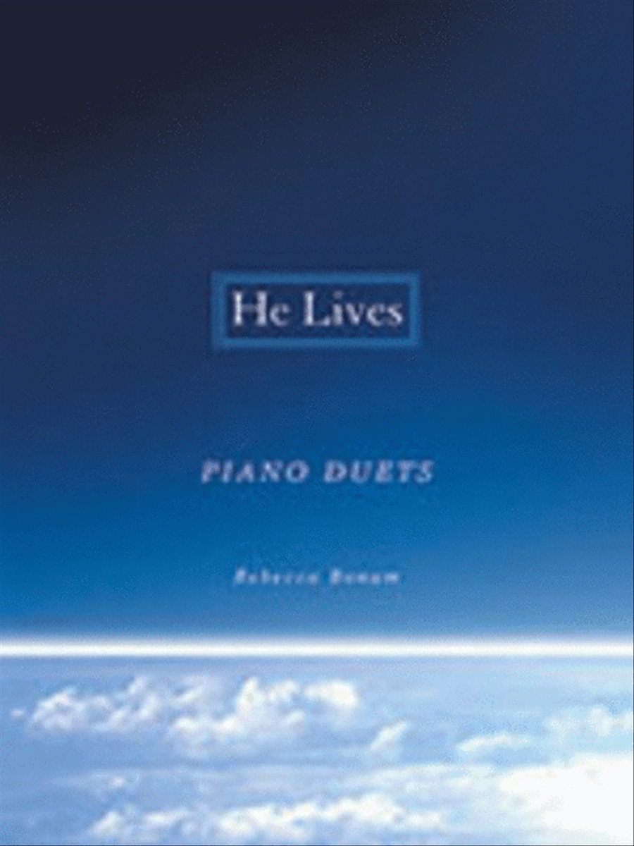 He Lives 1 Piano, 4-Hands scores gallery preview page 1