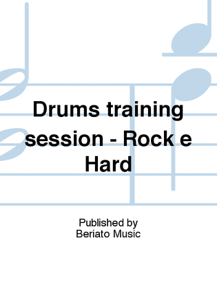 Drums training session - Rock e Hard