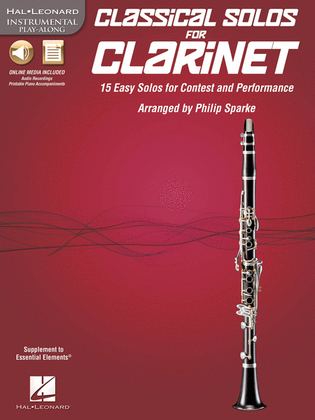 Book cover for Classical Solos for Clarinet