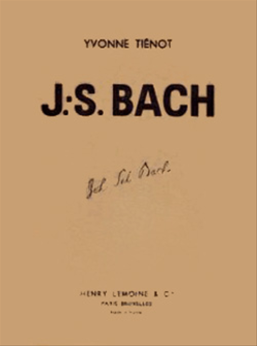 Bach - Biographie Collection / Songbook scores gallery preview page 1